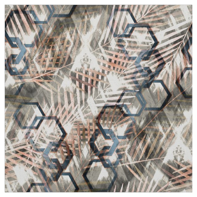 Kedjor på handflatan löv. tyg (Provkarta)