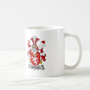 Keegan familjvapensköld kaffemugg