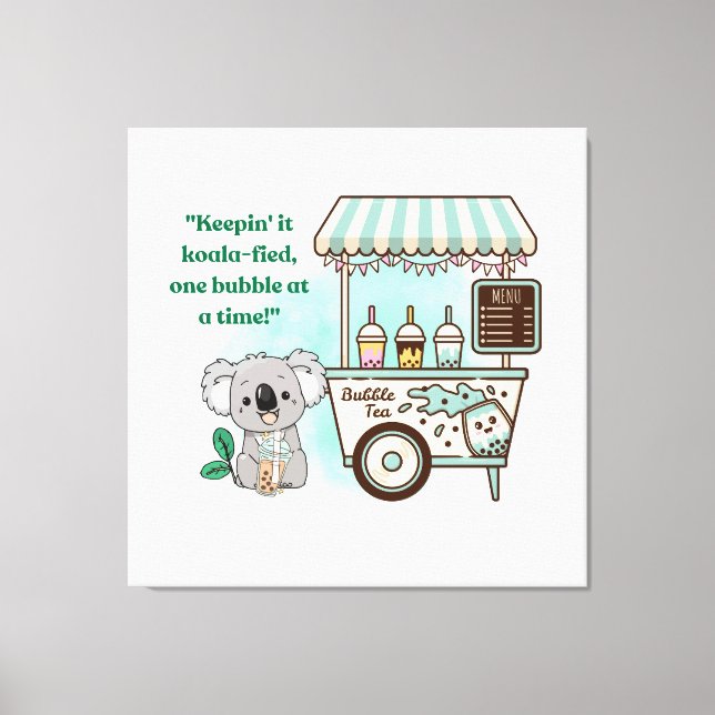 keeip kohala - citat canvastryck (Framsida)