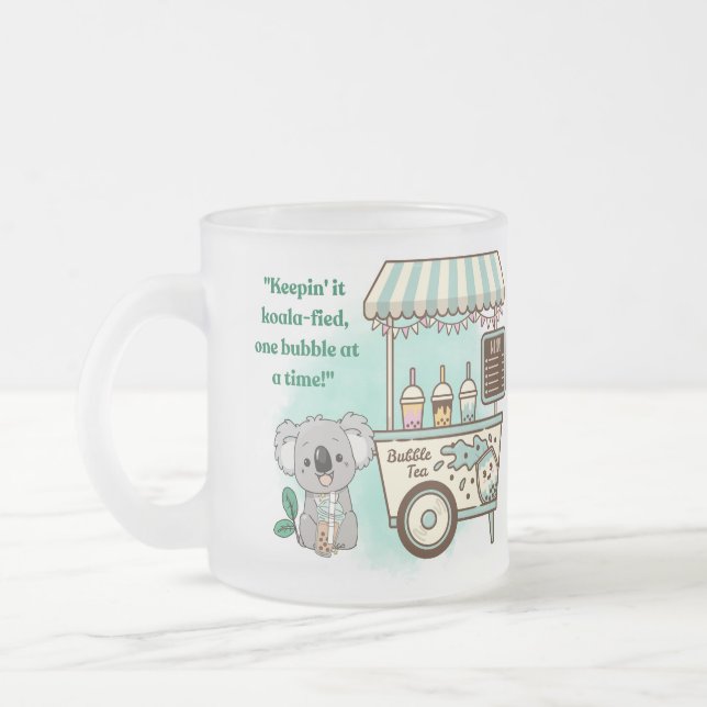 keeip kohala - citat frostad glasmugg (Vänster)