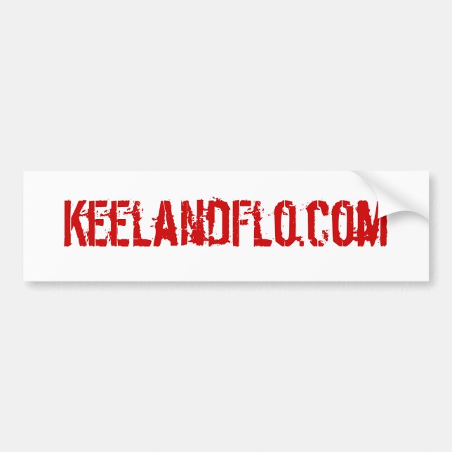 KeelandFlo.com dekal (Framsidan)