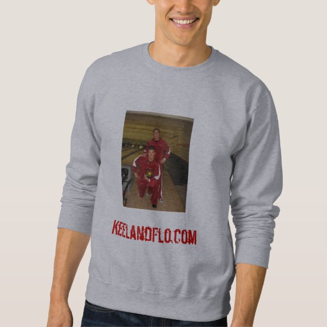 KeelandFlo.com - tröja Sweatshirt (Framsida)