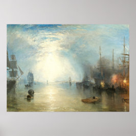 Keelmen Heave in Coals - William Turner Fine Art Poster