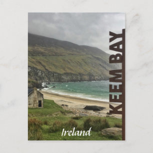 Keem Beach, Achill Island, Ireland Postcard Vykort