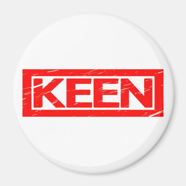Keen Frimärke Magnet (Framsidan)