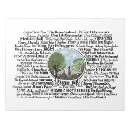 Keene, NH - Now & Sen Anteckningsblock