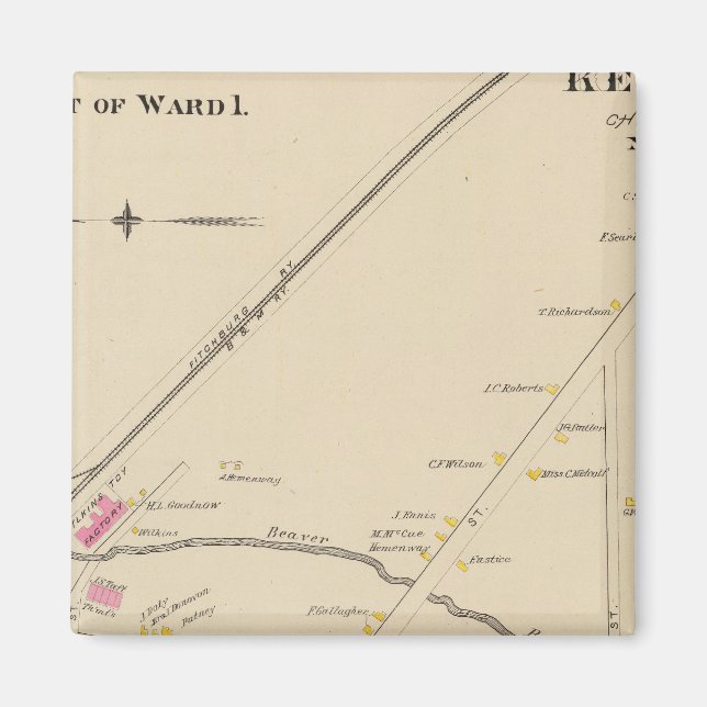 Keene, Ward 1 Magnet (Framsidan)