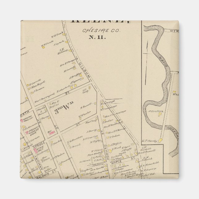 Keene, Ward 3, 5 Magnet (Framsidan)