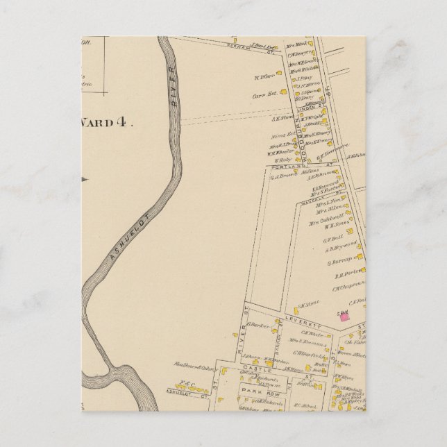Keene, Ward 4 Vykort (Framsida)