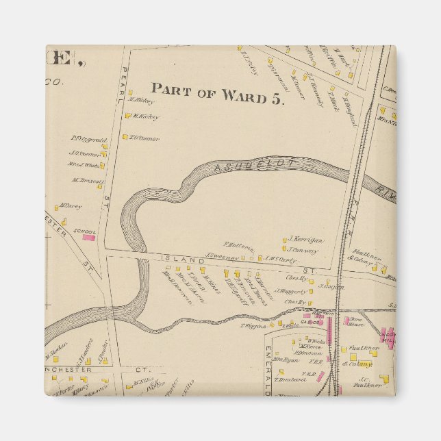 Keene, Ward 5 Magnet (Framsidan)