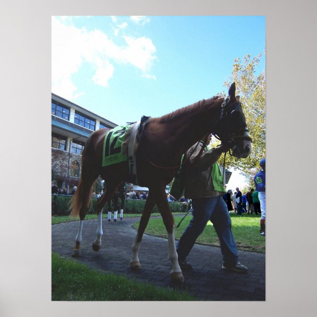 Keeneland Horse Print Poster (Framsidan)