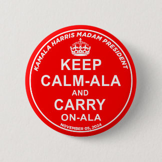 KEEP CALM-ALA AND CARRY ON-ALA KNAPP