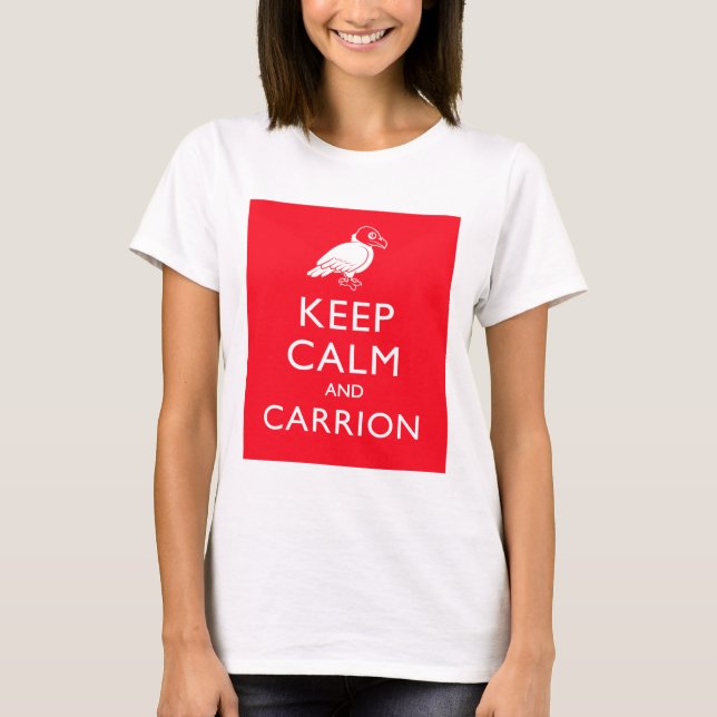 Keep Calm and Carrion Tröja (Framsida)