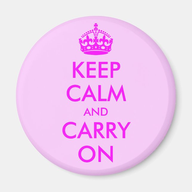 Keep Calm and Carry On Magnet (Framsidan)