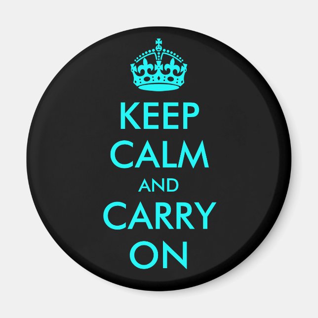 Keep Calm and Carry On Magnet (Framsidan)