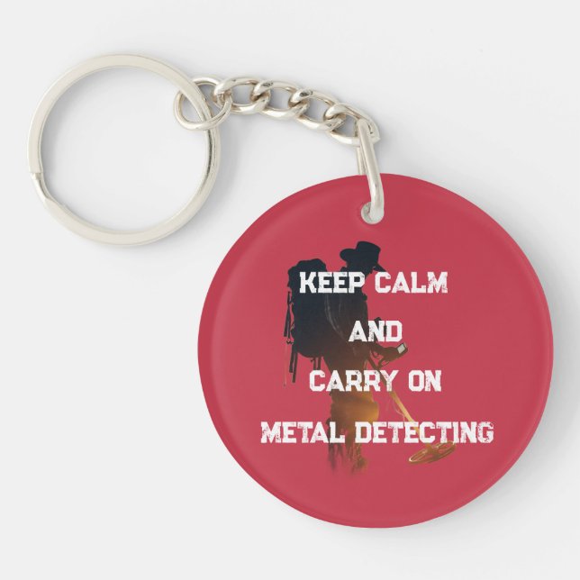 KEEP CALM AND CARRY ON METAL DETECTING (Framsidan)