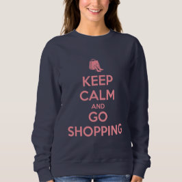Keep Calm and Go Shopping T Shirt