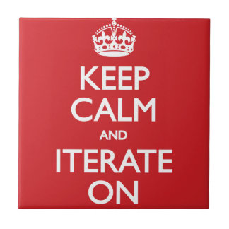 Keep calm and iterate on kakelplatta