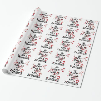 Keep Calm and Kill Zombies Presentpapper