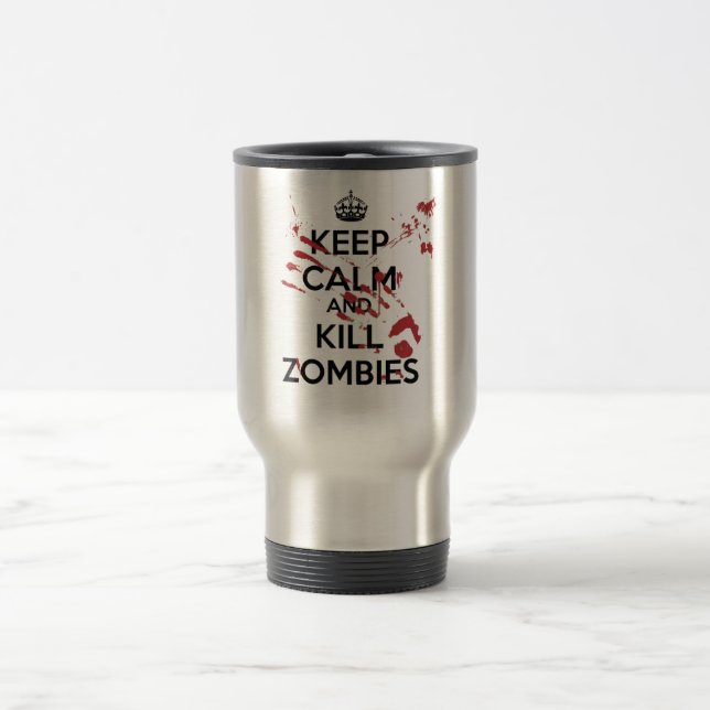 Keep Calm and Kill Zombies Resemugg (Center)