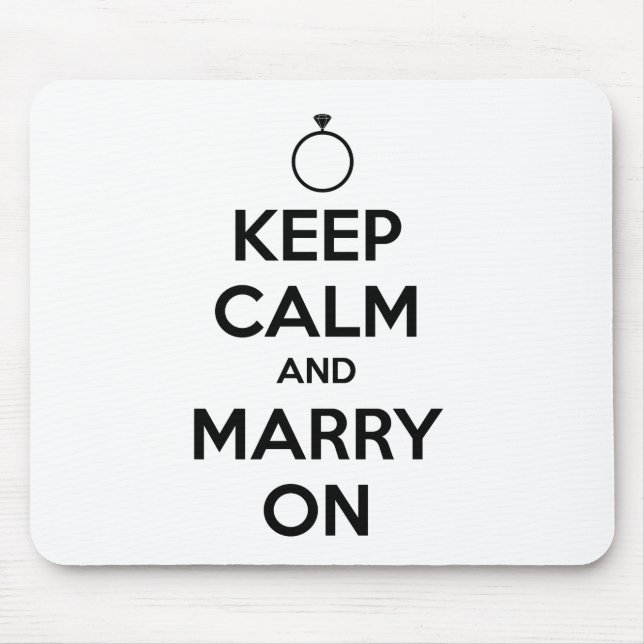 Keep Calm and Marry On - Wedding & Marriage Musmatta (Framsidan)