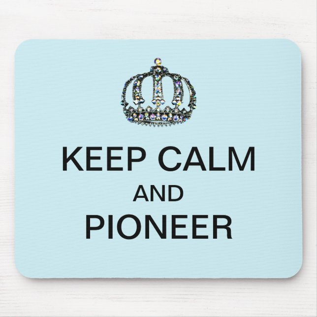 KEEP CALM AND PIONEER  MUSMATTA (Framsidan)