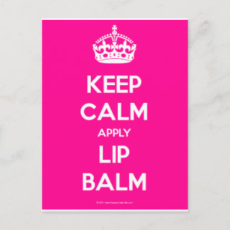 Keep-Calm-Apply-Lip-Balm.pdf Vykort