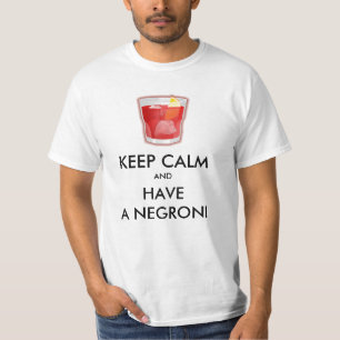 Keep Calm - Negroni Cocktail T Shirt