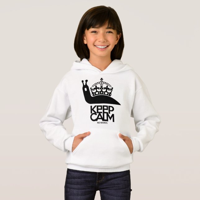 KEEP CALM NO WORDS BY MASANSER T SHIRT (Hel framsida)