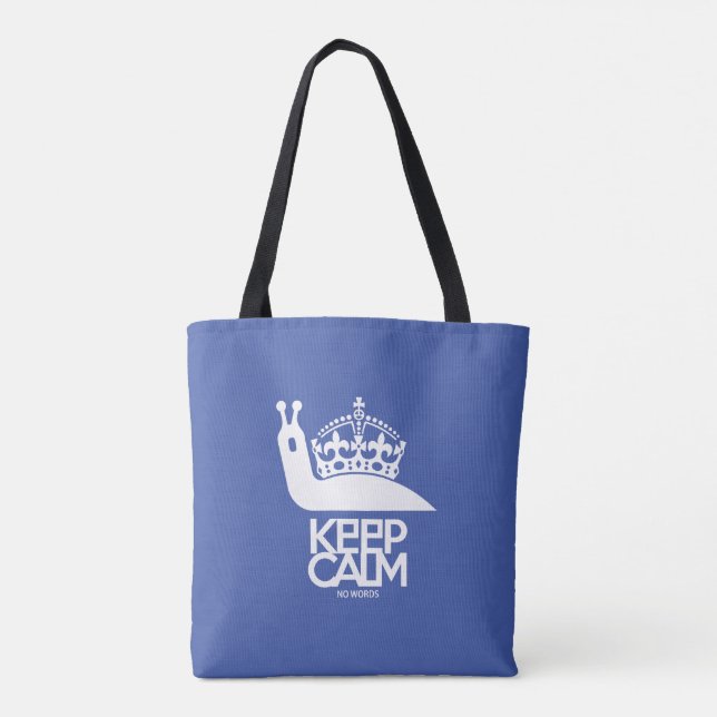 KEEP CALM NO WORDS BY MASANSER TYGKASSE (Baksida)