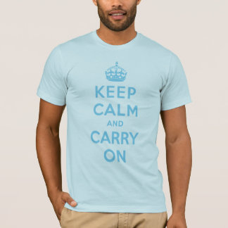 keep_calm_trans_blue_10x10 tee shirt