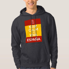 Keep Calm y que viva España Hoodie