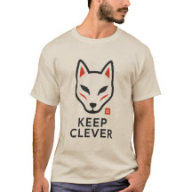 Keep Clever Kitsune T-Shirt