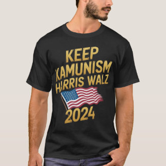 Keep Kamunism Walz 2024 Show Your Pride boy T Shirt