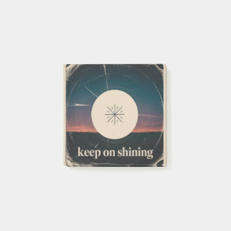 Keep On Shining Post-it Block