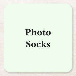 Keep Scrolling to See These Photo Socks Underlägg Papper Kvadrat