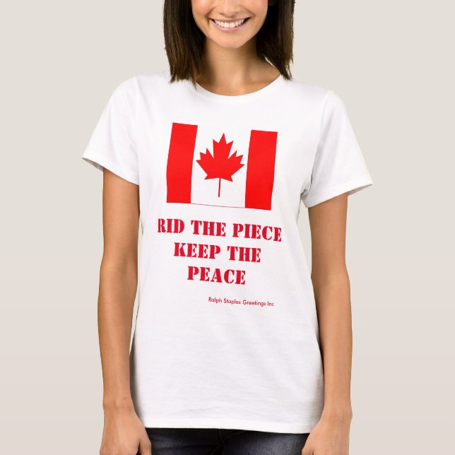 KEEP THE PEACE TEE SHIRT (Framsida)