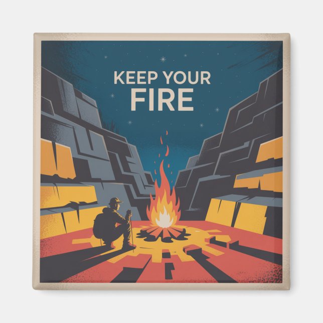 Keep Your Fire Magnet (Framsidan)