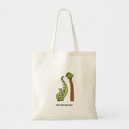 Keep Your Head High - Brachiosaurus Tote Bag Tygkasse