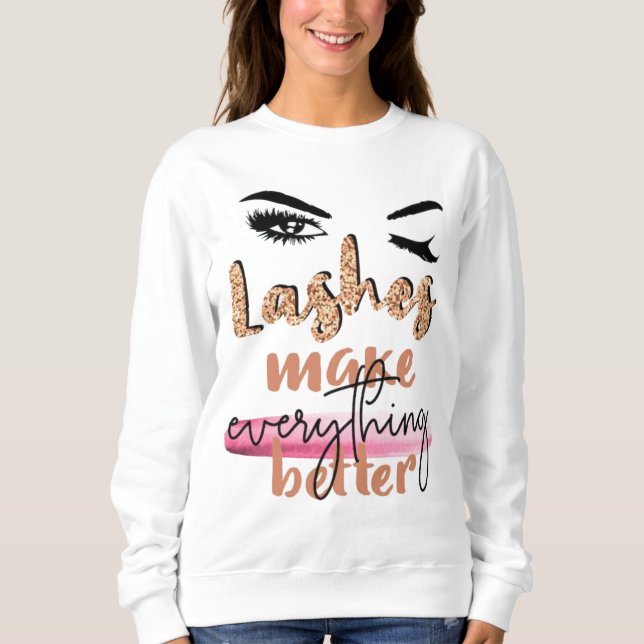 Keep Your Lashes Long Standards High Shirt T (Framsida)