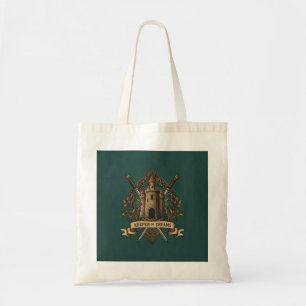"Keeper of Dreams" Enchanted Castle Tote Bag Tygkasse