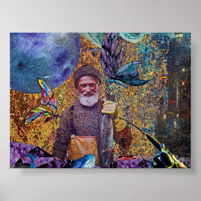 Keeper of Indigo Seas Poster (Framsidan)