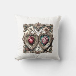 Keeper of My Deepest Love t-shirt with ornate Kudde