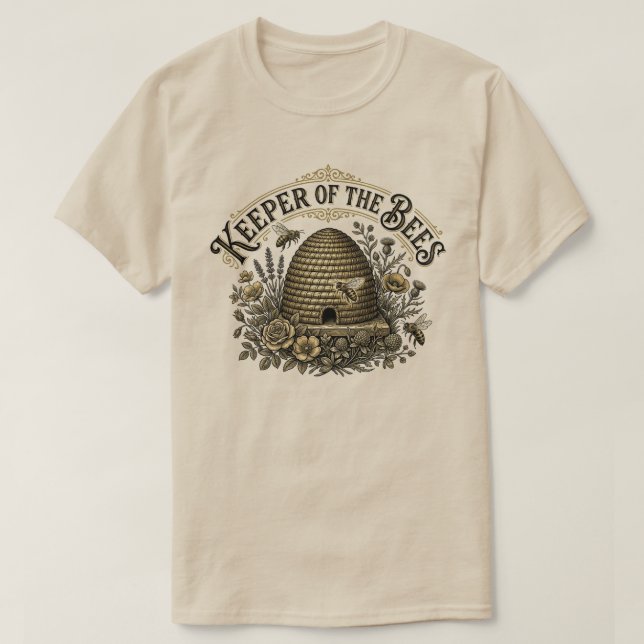 Keeper of the Bees Victorian T Shirt (Design framsida)