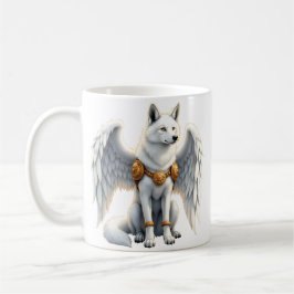 Keeper of the Dawn – The White Winged Wolf.  Kaffemugg