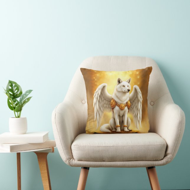 Keeper of the Dawn – The White Winged Wolf.  Kudde (Stol)