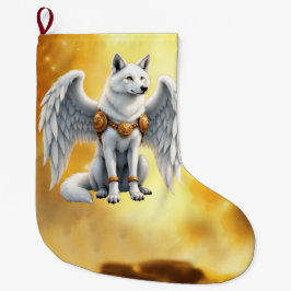 Keeper of the Dawn – The White Winged Wolf.  Stor Julstrumpa