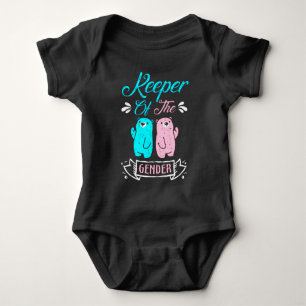 Keeper of the Gender Pink and Blue Teddy Bear T Shirt