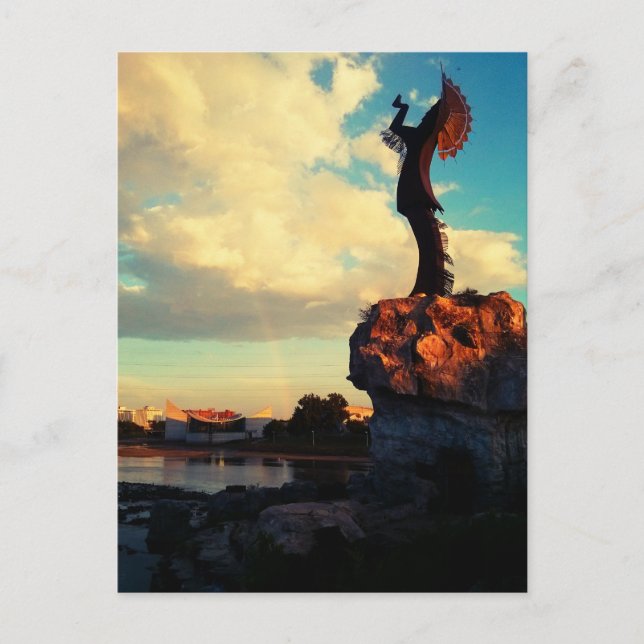 Keeper Tittar sydostvykort Vykort (Framsida)