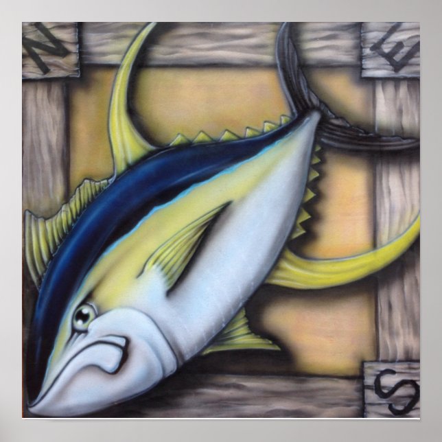 Keeper Yellowfin Tuna Poster (Framsidan)